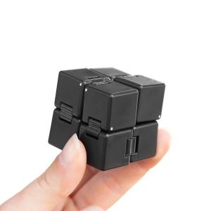 HAND SPINNER - ANTI-STRESS Cube Anti-stress Infini - INNOVAGOODS - Noir - Erg