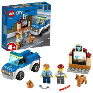 ASSEMBLAGE CONSTRUCTION LEGO® City 60241 L’unité cynophile de la police Id