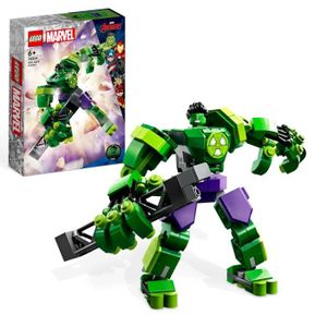 ASSEMBLAGE CONSTRUCTION LEGO® Marvel 76241 L’Armure Robot de Hulk, Figurin