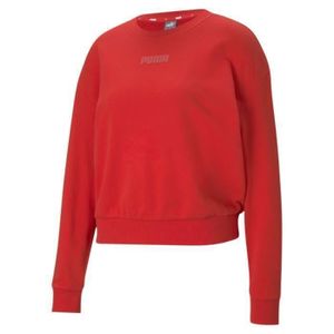 SWEATSHIRT Sweatshirt femme Puma Modern Basics - rouge - M
