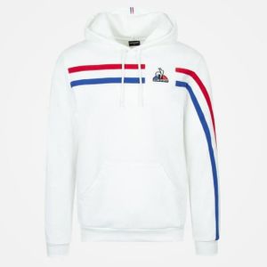 SWEATSHIRT Sweatshirt à capuche Le Coq Sportif Tricolore - blanc - XL