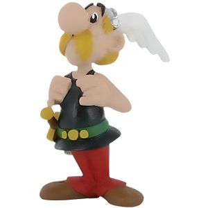 FIGURINE - PERSONNAGE Figurine - PLASTOY - Astérix tenant ses bretelles 