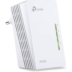 COURANT PORTEUR - CPL CPL 600 Mbps + WiFi 300 Mbps 1 Pack - TP-Link TL-W
