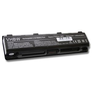 BATTERIE INFORMATIQUE Batterie LI-ION 4400mAh 10.8V en noir pour TOSHIBA