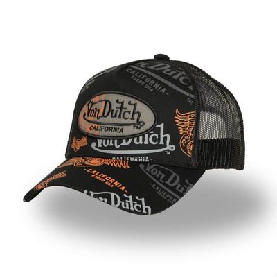 Casquette Baseball Piraterie Music - Streetwear Orange Et Noir - Taille Unique Unisexe - Neuf Avec étiquettes