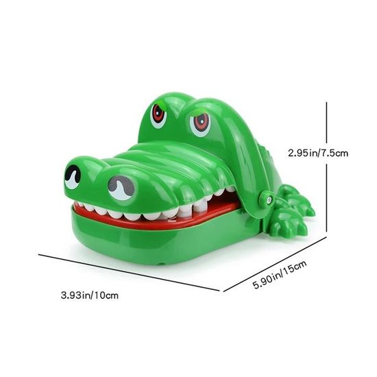 Jeu Crocodile Dentiste – Jouet Pincement Aléatoire – Testez Votre Chance En Famille – Dès 4 Ans – Sans Piles