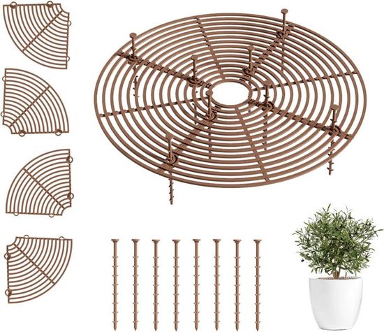 Anti-chat Jardin Grilles Protection Pots De Fleurs Joycabin - Lot De 4 Pour Chat Et Enfants Protection Enfants Plantes