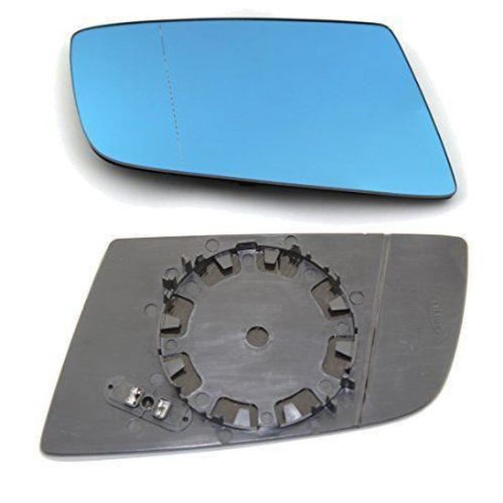 Glace Rétroviseur Chauffante Droite - Compatible Citroën C2, C3, Peugeot 206, Xsara Picasso, 1007