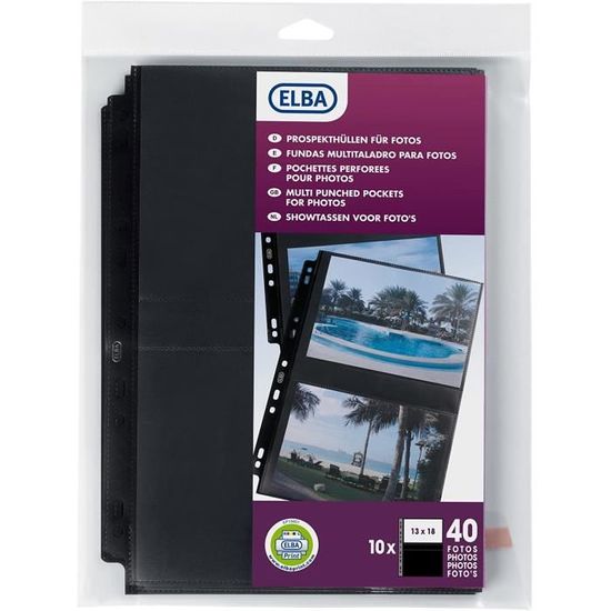 Lot De 100 Pochettes Perforées A4 100 Microns Écologiques – Q-CONNECT KF18045 Transparentes