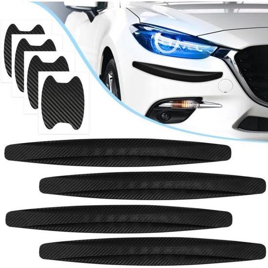 Protection Pare-chocs Arrière Fibre Carbone Pour Lexus NX 350h 2021-2024 | Bande Décorative, Adhésif 3M, Anti-rayures - 3
