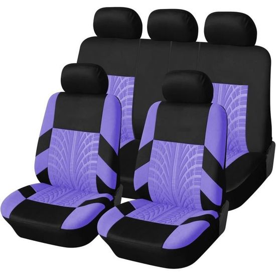 Housses Siège Nissan Navara Housses De Siège Auto THOMIX Pour Nissan Navara 2017-2022 - Ensemble Avant/arrière En Polyester | Imperméable Et Respirant Tissu Polyester Respirant