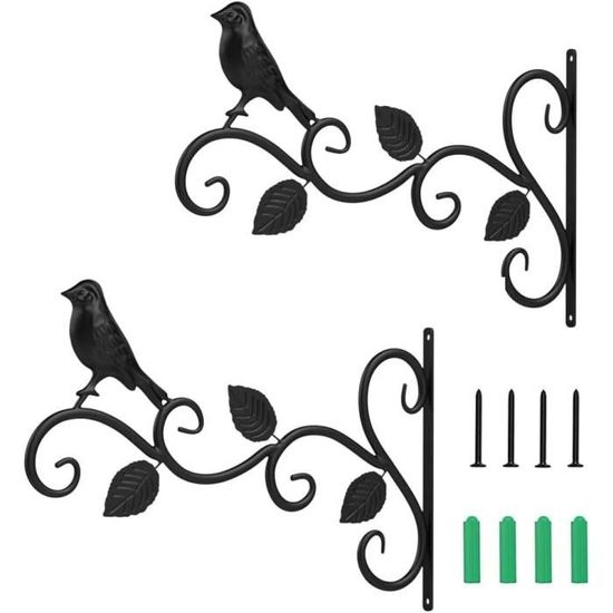 Abaodam 10pièces Crochets Pour Pots De Fleurs Suspendus Support Pour Jardinières Fixation Facile Pour Intérieur Et Balcon