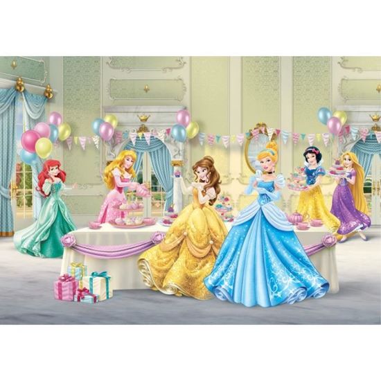 Papier peint Anniversaire Princesse Disney 