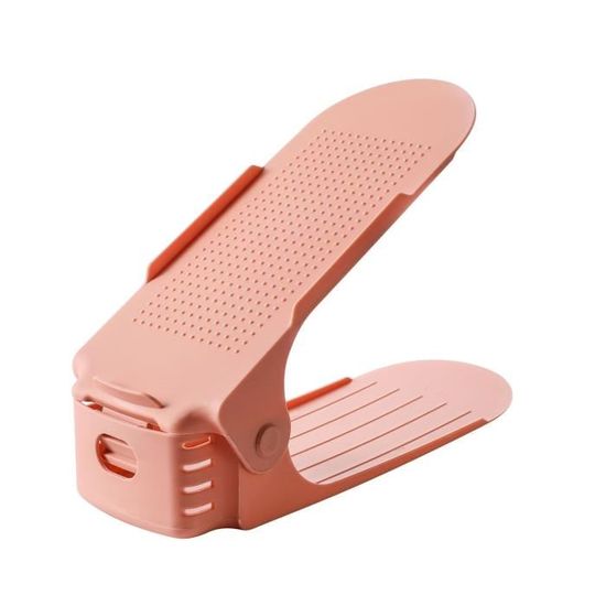 Supports Chaussures Réglables 3 Hauteurs - Lot De 20 - Gain De Place Placard - Plastique Antidérapant - 8