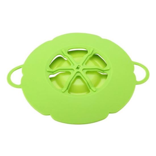 Couvercle En Silicone Universel Pour Bols Et Casseroles - Vert - Étanche, Micro-ondes Et Congélateur - Réutilisable - 9