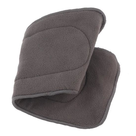 Lot De 5 Inserts Couches Bébé En Bambou écologique - Ultra-absorbants, Réutilisables - 35 X 13,5 Cm