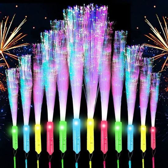 Paris Prix Lot de 15 Bâtons Lumineux Lumio Stick 21cm Noir pas cher