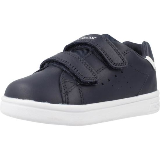 Baskets GEOX B DJROCK BOY A Bleu Garcon Lacets Synthetique Plat