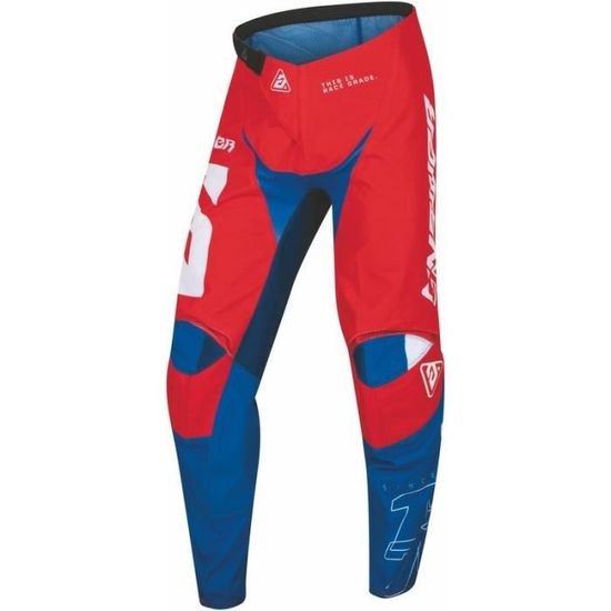 Pantalon moto cross enfant Answer Syncron CC - answer red/blanc/bleu ...
