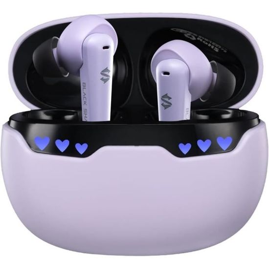 Écouteurs sans fil TWS Bluetooth-compatible 5.1 Casque IPX7 étanche Écouteurs affichage LED Micro HD pour Xiaomi iPhone Cadeau de la Saint-Valentin de 2026 ? CAD $56.99