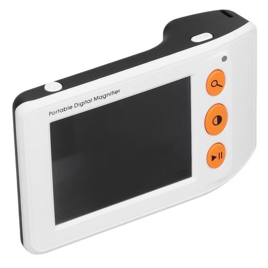 Loupe numérique vidéo portable 3,5 pouces Aide à la lecture électronique  avec zoom 2X‑25X avec 8 modes de informatique pack Blanc - Achat / Vente  lunettes de lecture - Cdiscount