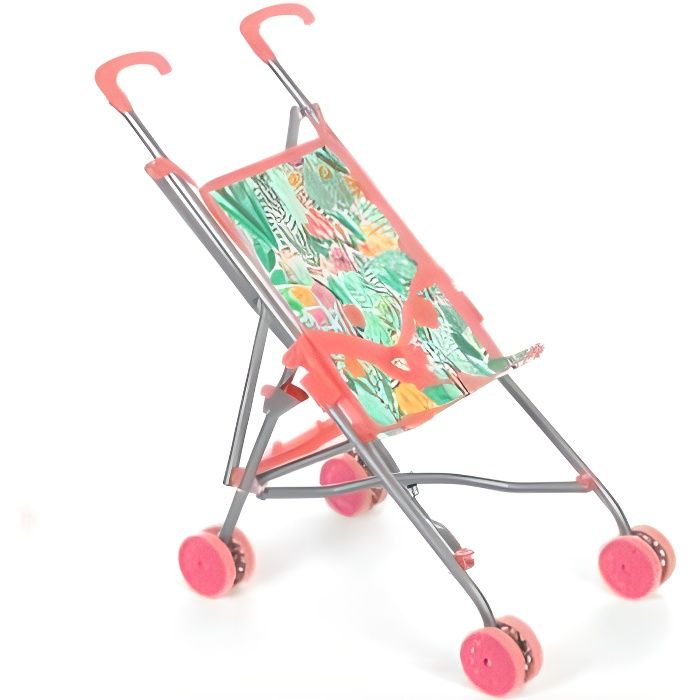 Jouets de simulation - Poussette canne - Motif jungle 49,2 cm