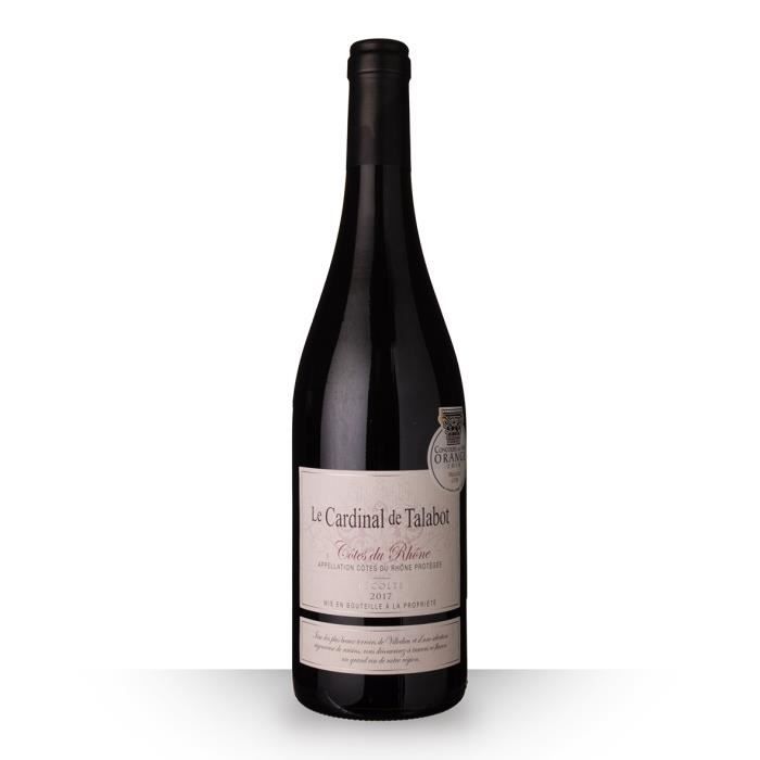 Le Cardinal de Talabot 2017 AOC Côtes du Rhône - 75cl - Vin Rouge