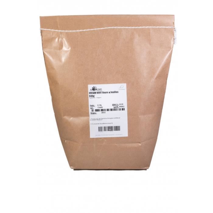 Origan vert fleur feuille 500g - Cook