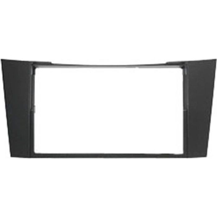 Adaptateur de façade d'autoradio Double DIN Noir Mercedes Classe E W211 2002 >