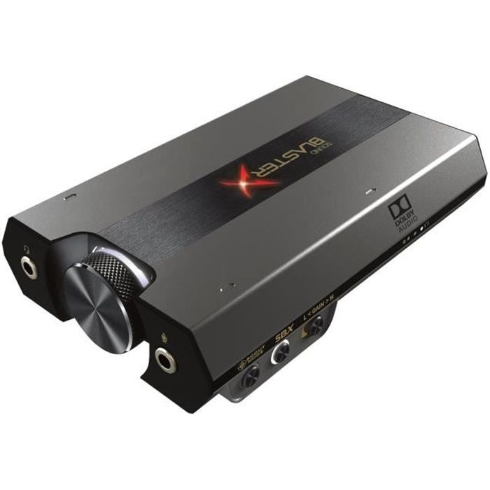 Creative Sound BlasterX G6 Carte son 32 bits 384 kHz 7.1 USB 2.0 SB-Axx1