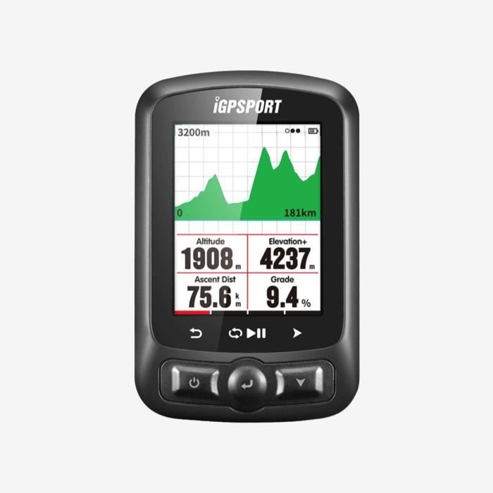 Compteur GPS - iGS618 - Compteur de vélo GPS High Tech