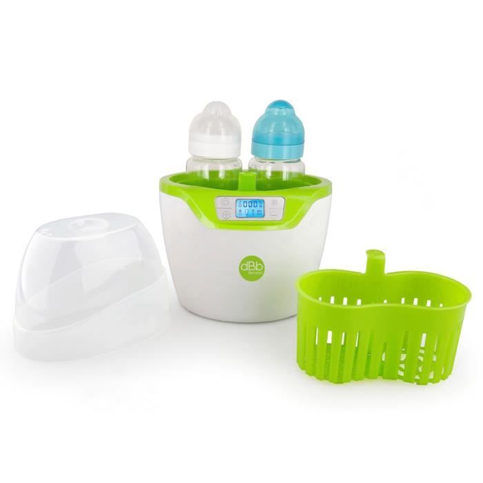 Porte-Biberons Remond Translucide Bleu - Range 6 Biberons Au Frigo - Stérilisation Pratique - Fabriqué En France