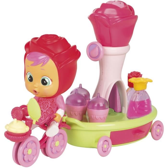 Fabrique à parfum Cry Babies Magic Tears et sa mini poupée Rose - A partir de 3 ans