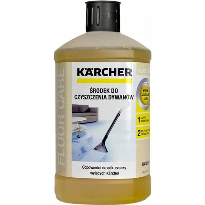 KARCHER RM 519 6.295-771 liquide de lavage pour tissus d'ameublement, tapis - 1L