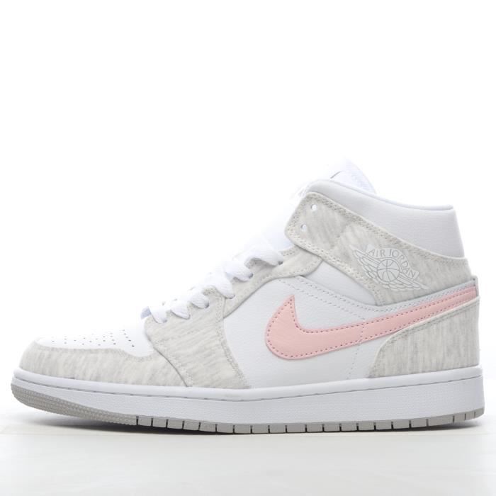 Airs-Jordans 1 Retro Mid Iron Ore Atmosphere DN4045-001 BASKETS Femme Sz-37