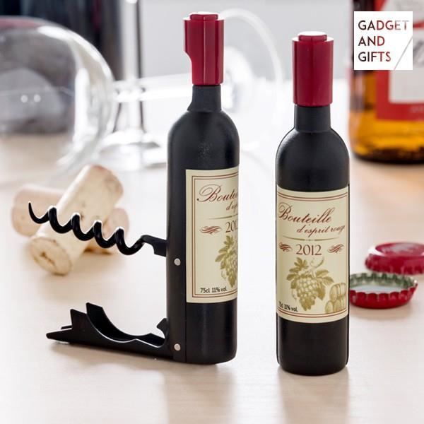 Tire-bouchon et Décapsuleur avec Aimant Wine Gadget and Gifts