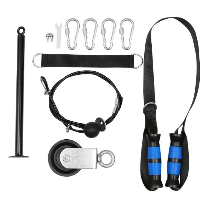 1 SET GYM Home EXERCICE Tool Equipment Formateur d'entraînement sportif Fitness barre - haltere - poids fitness - musculation