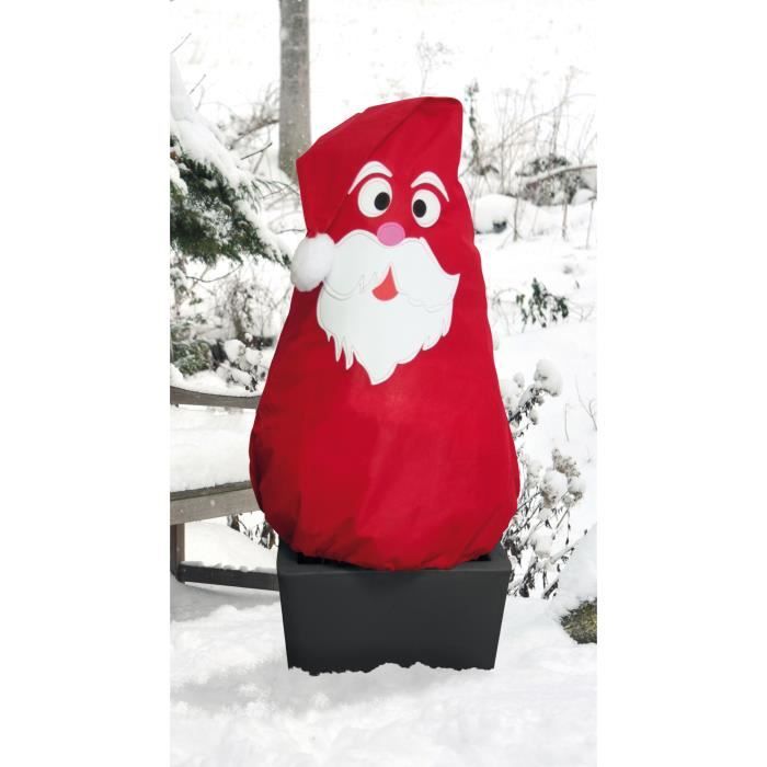 HOUSSE HIVERNAGE 110 *90cm - PP - 30 g/m² - Décor Père Noël VILMORIN