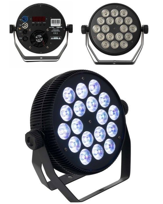 Projecteur à Tête Mobile LED 7x12W RGBW - Effets Lumineux DMX - Pour DJ, Bar, Fête, Mariage - 9/14 Canaux