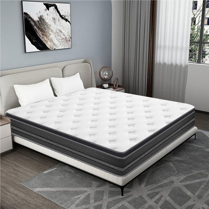 Matelas 140x200 cm - Ép 32cm - Luxury Literie - Mousse A Mémoire De Forme Adaptabilité Optimale -Matelas de lit dadulte