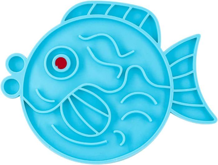 Meilleurs prix pour Bol pour Chat, Joli Gamelle Anti Glouton Chat en Forme de Poisson pour Les Mangeurs Rapides, Réduire l’Indigestion (1 Bol)