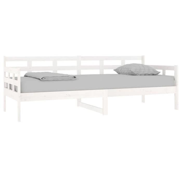 Lit banquette 2 places - Canapé/Lit de jour matelas inclus