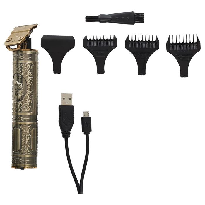 Kit Tondeuse de Précision Sans Fil pour Barbe et Cheveux 6 Accessoires - STARKY