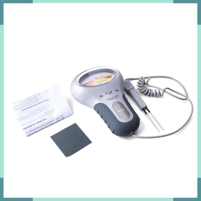 KEENSO Testeur de qualité de leau Testeur numérique Portable de qualité de leau PC102 2 en 1 détecteur de moto bord Blanc PC102