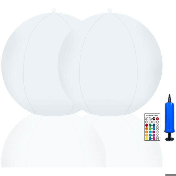 Lampe Flottante Piscine Solaire Boule Lumineuse LED Piscine à Couleurs Changeantes Lumière Flottante Piscine Étanche