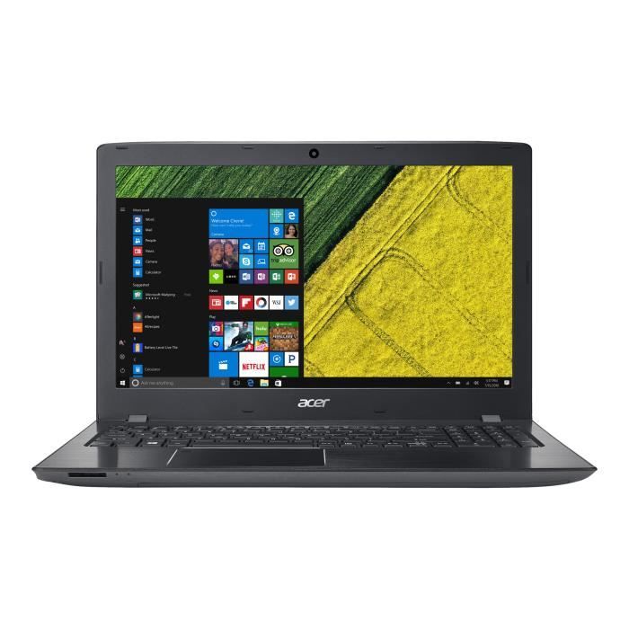 Acer Aspire E 15 E5-576-581N Core i5 7200U – 2.5 GHz Win 10 Familiale 64 bits 8 Go RAM 256 Go SSD graveur de DVD 15.6 1366 x…