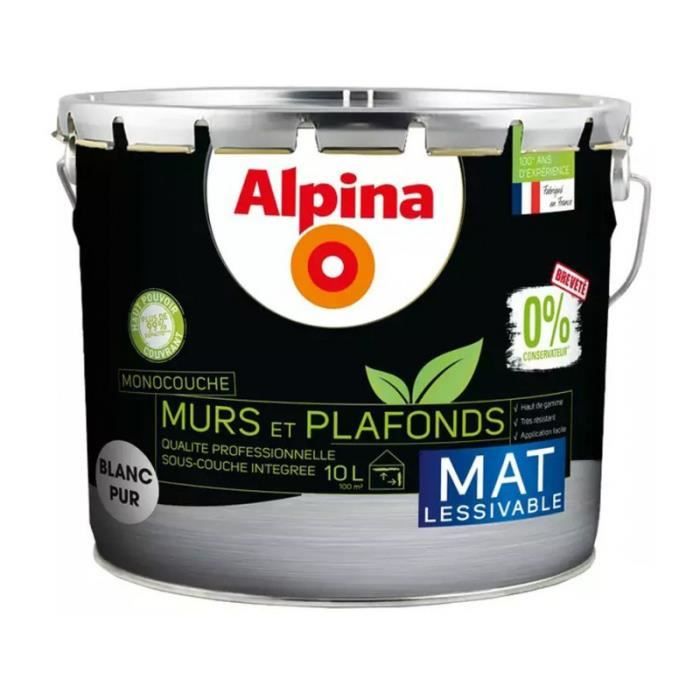 ALPINA - Alpina Peinture Bois Microporeuse - Intérieur & Extérieur