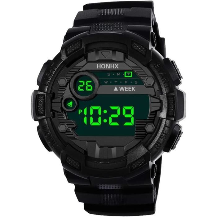Montre Homme Pas Cher Montre De Luxe Num rique Del Pour Hommes
