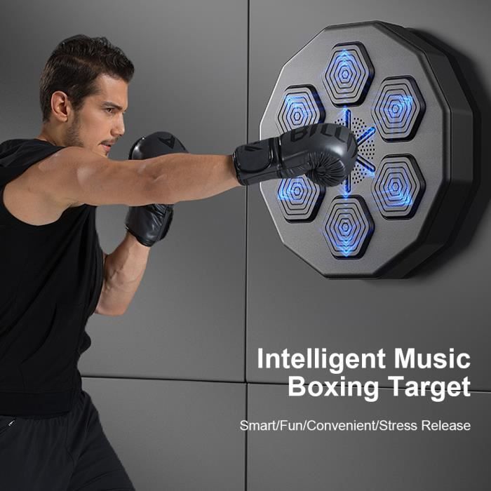 Music boxing machine Cible de boxe Bluetooth fitness à domicile musique  légère entraîneur de boxe pour enfants cible murale de boxe - Cdiscount  Sport