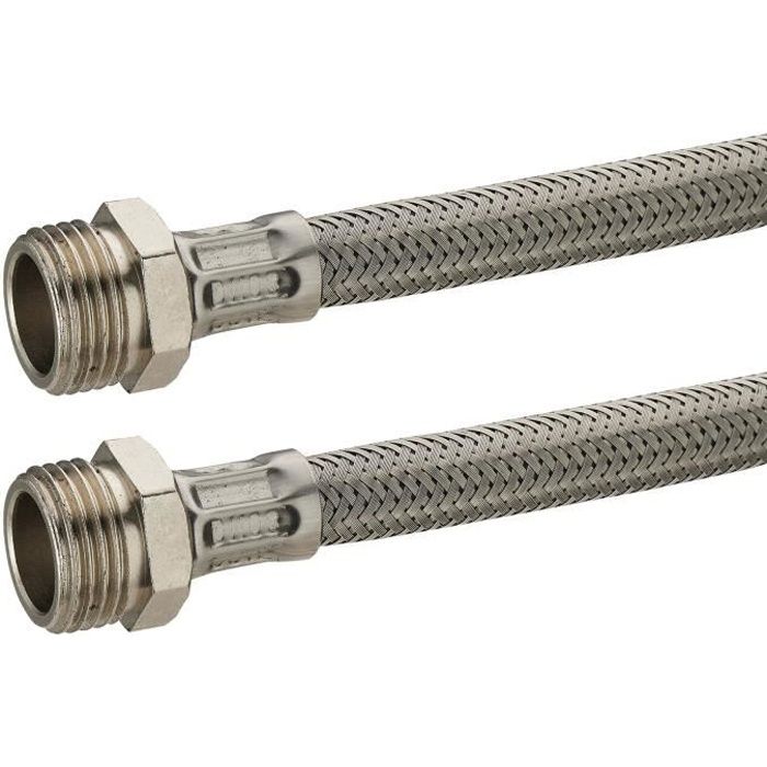 Flexibles Inox Tressés 35 Cm Pour Robinet – Occasion, état Correct